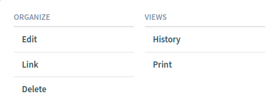 Knowledge Base Article Detail View Actions