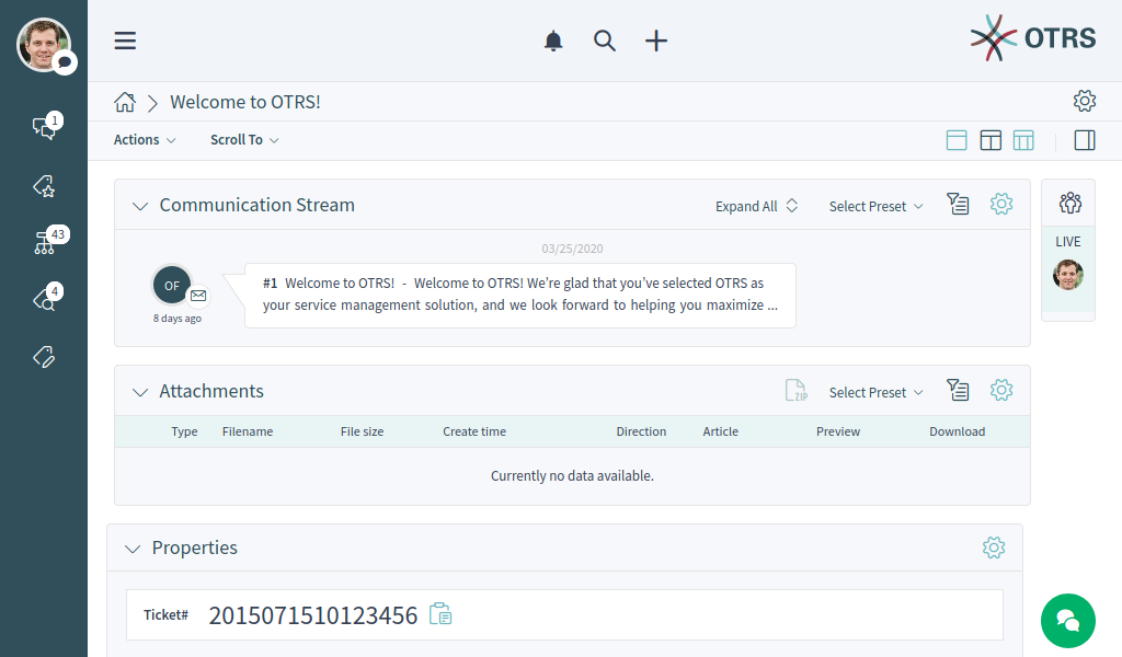 Business Object Detail View Example