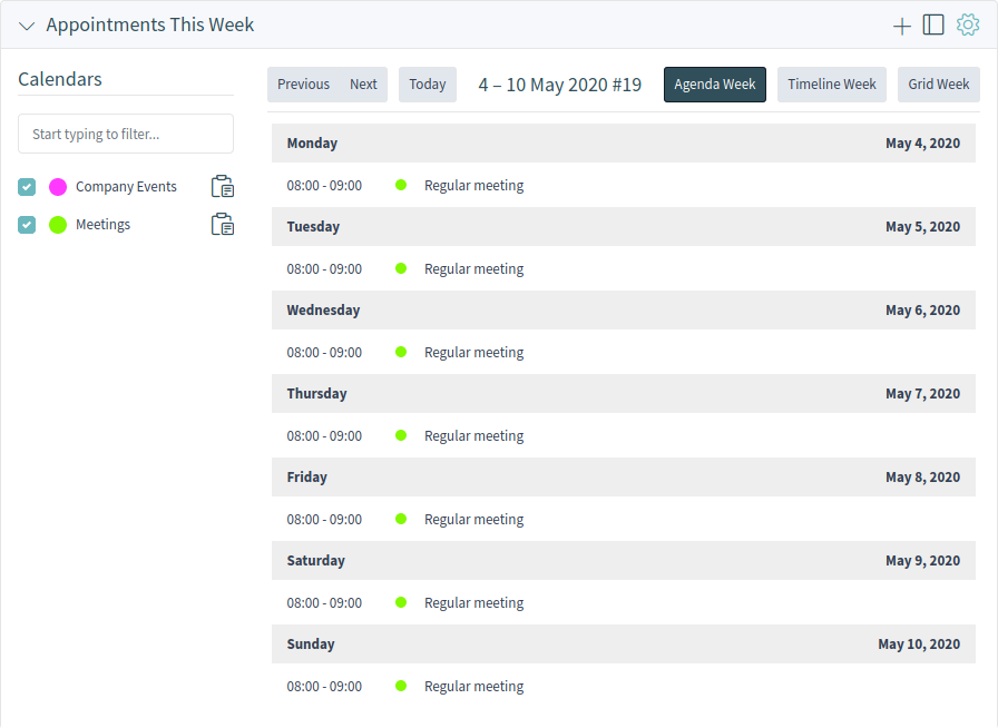 Repeating Appointments Overview