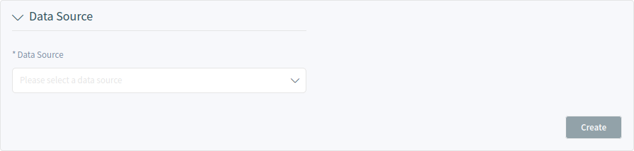 Select Data Source