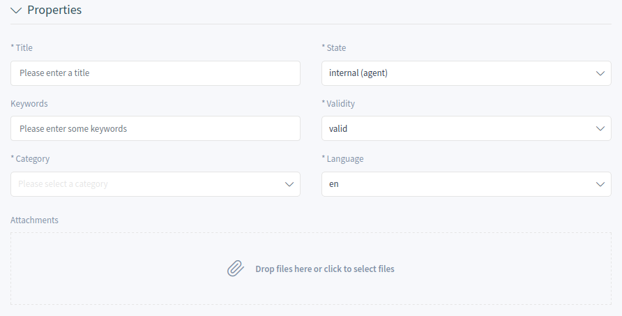 Create Knowledge Base Article