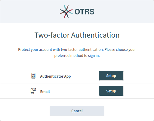 Two-factor Authentication